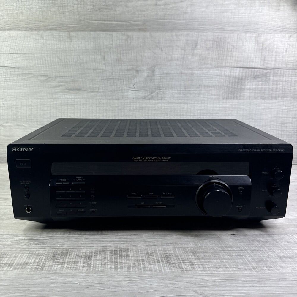 Sony STR-DE135 Surround Sound Receiver Dolby ProLogic No Remote